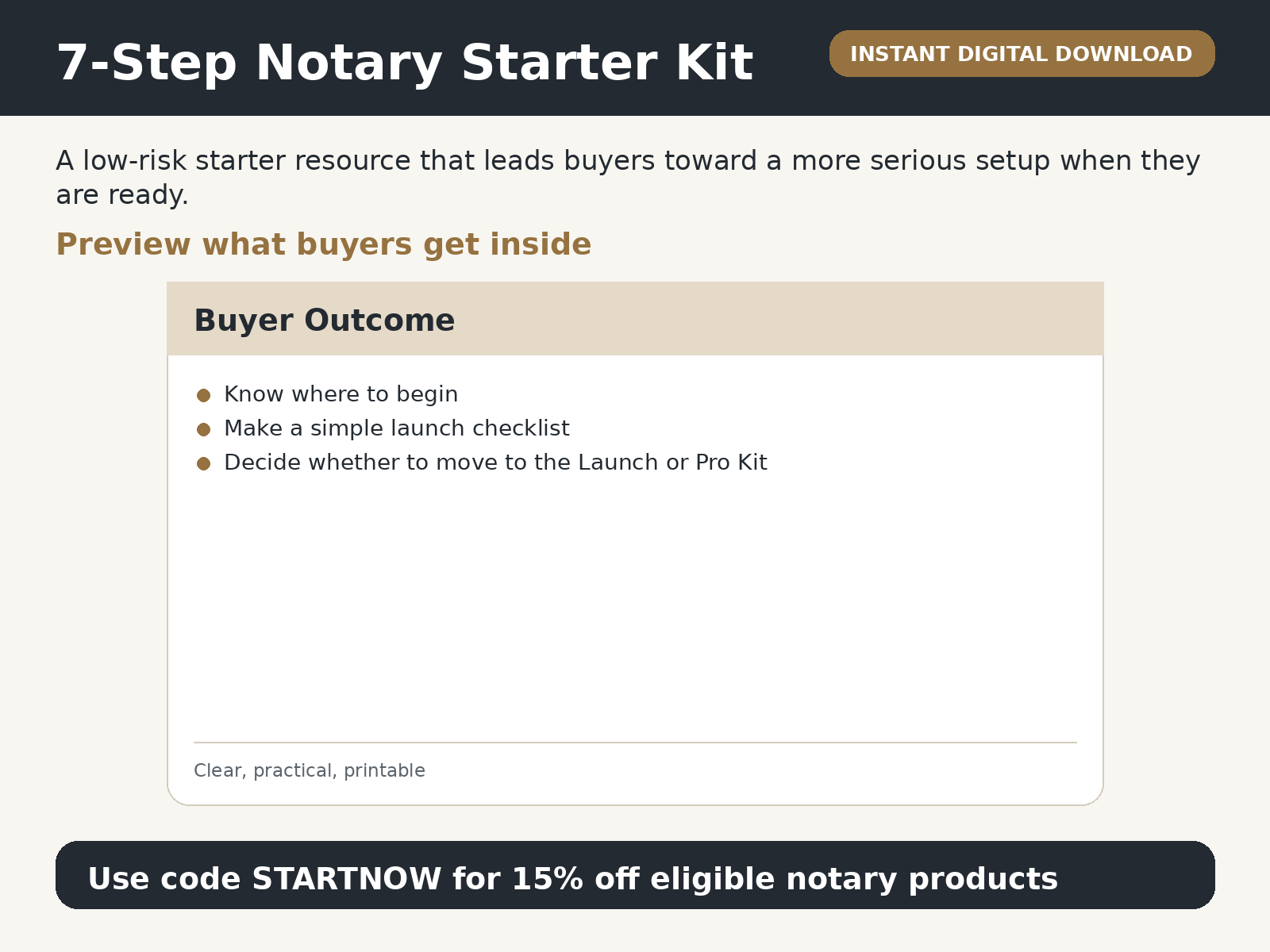 Beginner notary checklist and action plan for researching notary requirements